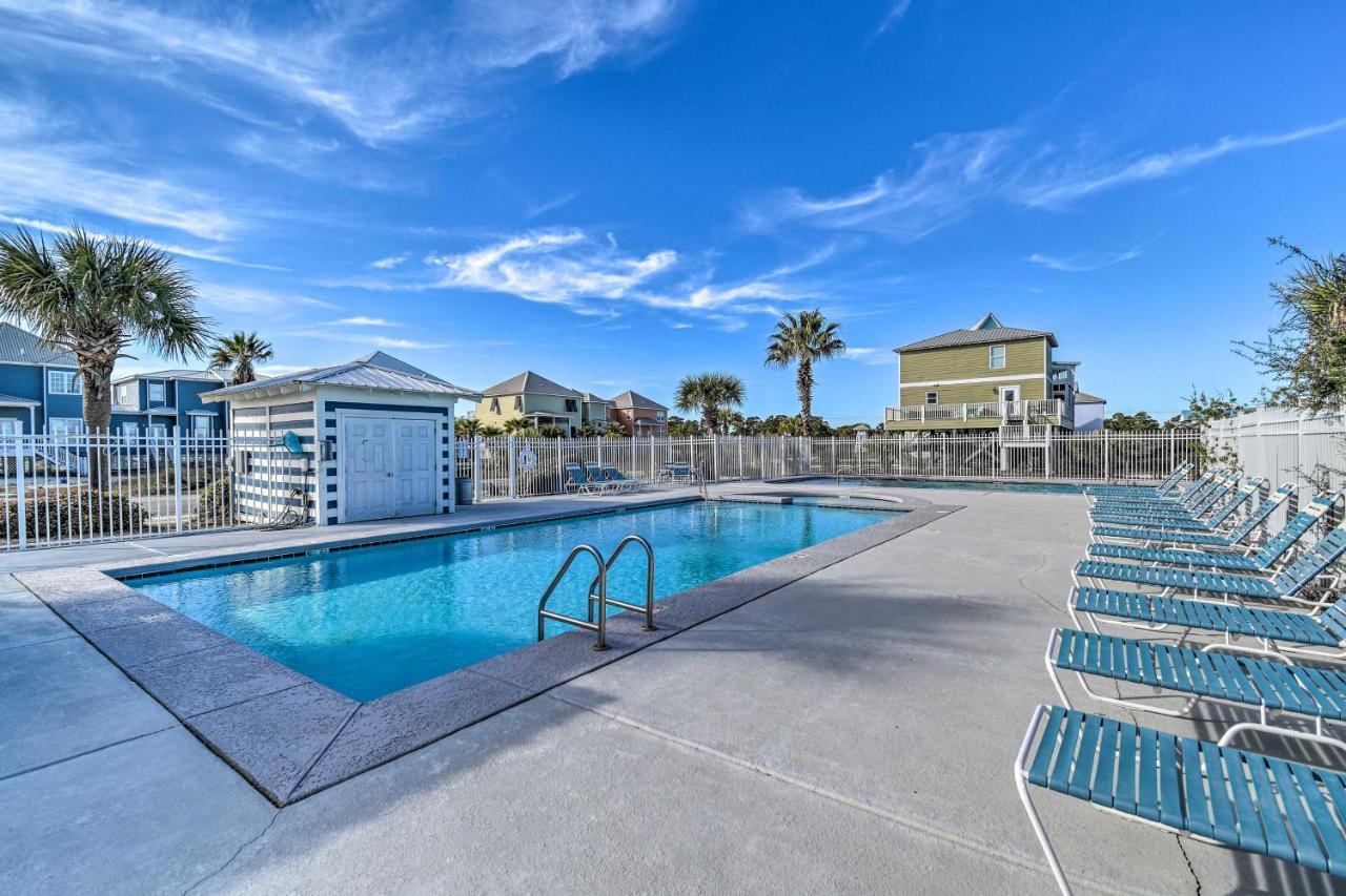 Ferienwohnung Coastal Getaway Pool Access And Steps To Beach Gulf Shores Exterior foto